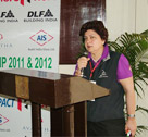 Mrs. Champika Sayal deliver speech at RCGC