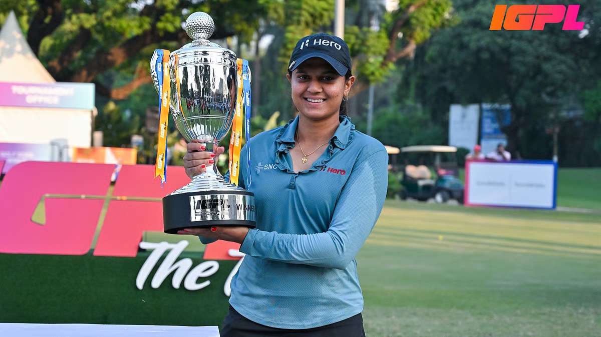 Pranavi Urs winner of the IGPL Invitational Mumbai at BPGC