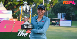Pranavi Urs winner of the IGPL Invitational Mumbai at BPGC