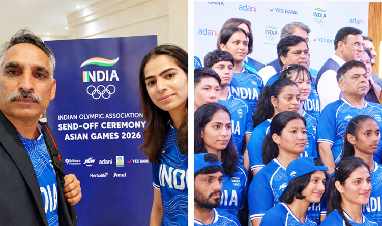 Wishing Best of Luck to the Team India in Asian Games 2026