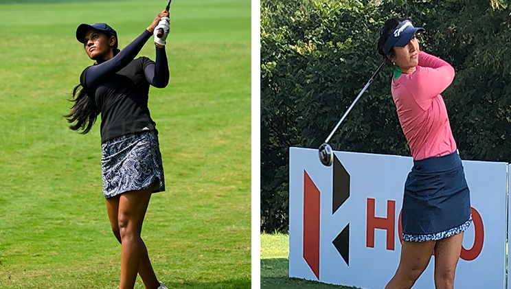 Pranavi and Ridhima in action