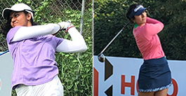 Pranavi and Ridhima in action