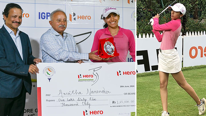 Anvitha Narender in action