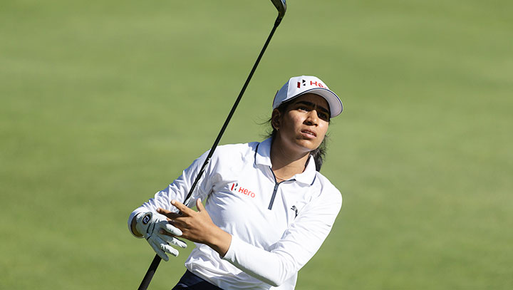 Diksha Dagar in action