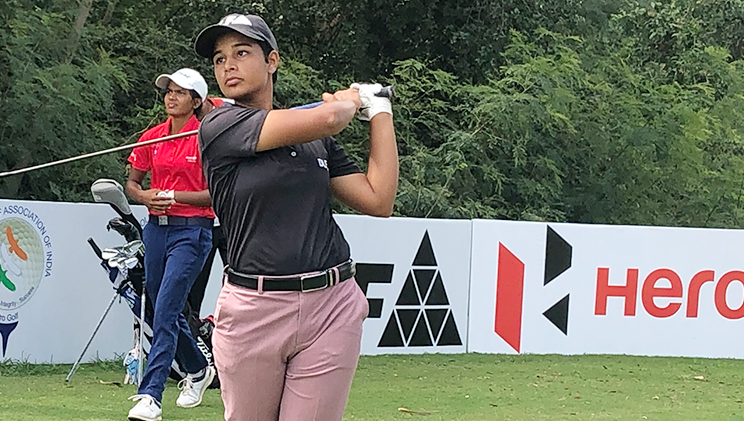 Hitaashee Bakshi in action