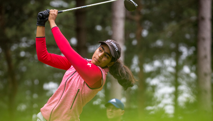 Diksha Dagar in action