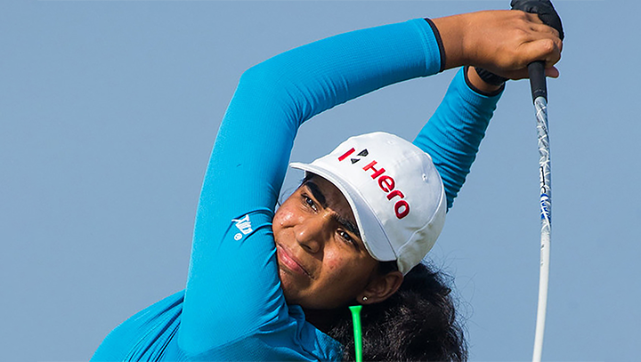 Diksha Dagar in action