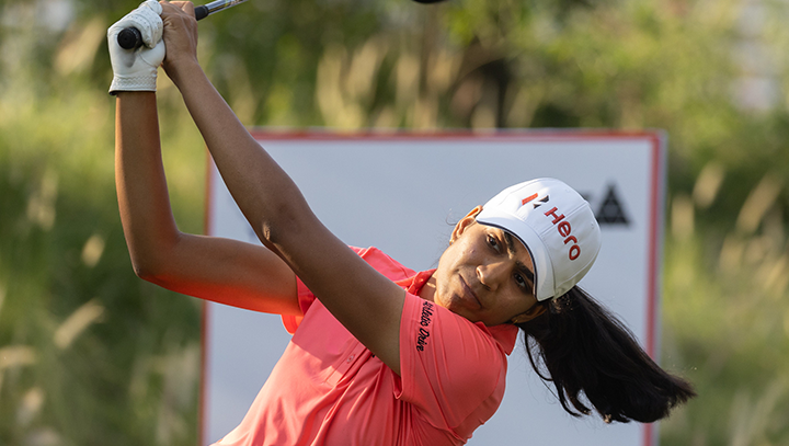 Diksha Dagar in action