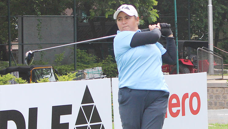 Amandeep Drall in action