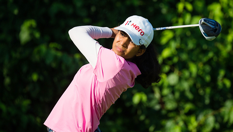 Diksha Dagar in action