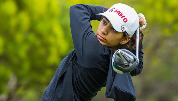 Diksha Dagar in action