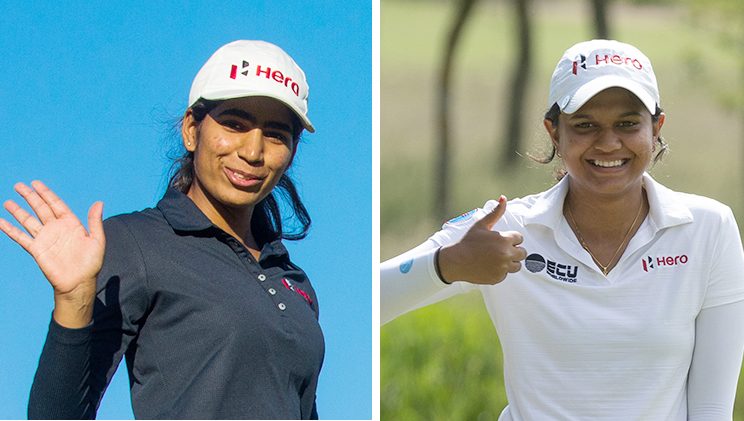 Diksha Dagar and Pranavi in action