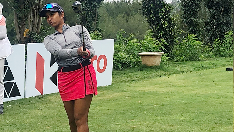 Jasmine Shekar in action