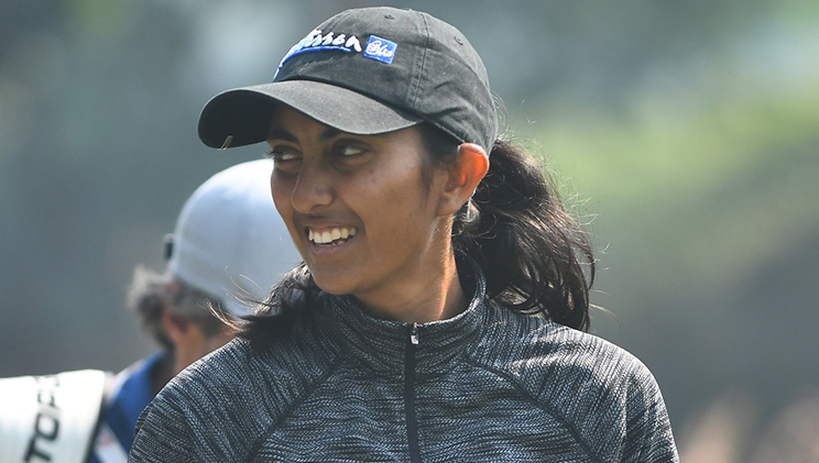 Aditi Ashok in action