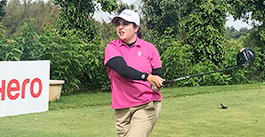 Amandeep Drall in action