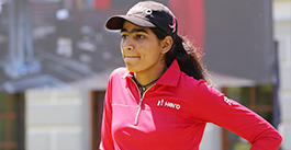Diksha Dagar in action