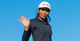 Diksha Dagar  in action