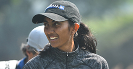 Aditi Ashok in action