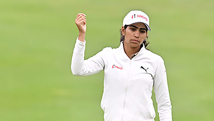 Diksha Dagar in action