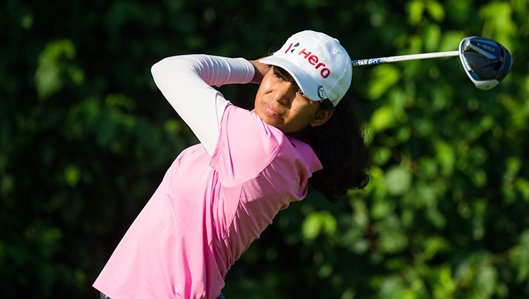 Diksha Dagar in action