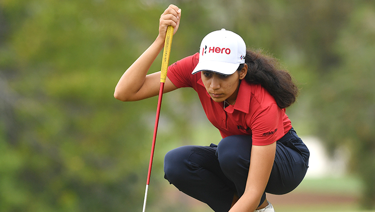 Diksha Dagar in action