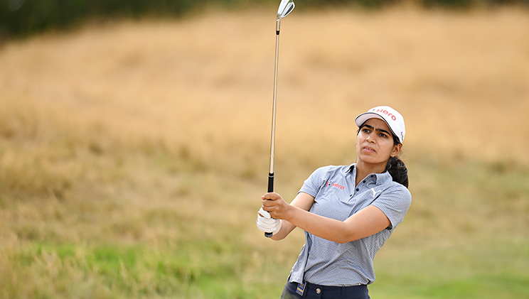 Diksha Dagar in action