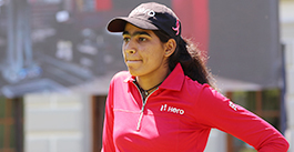 Diksha Dagar in action