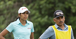 Diksha Dagar in action