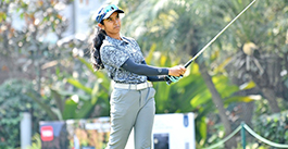 Jasmine Shekar in action