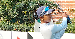 Jasmine Shekar in action