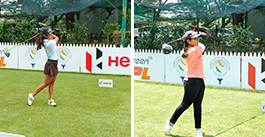 Zara Anand and Lavanya Jadon in action