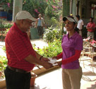 Preetinder Kaur received cheque at Tollygunge Club, Leg-11