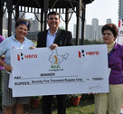 Smriti Mehra Winner Leg-12, Jaypee Greens.